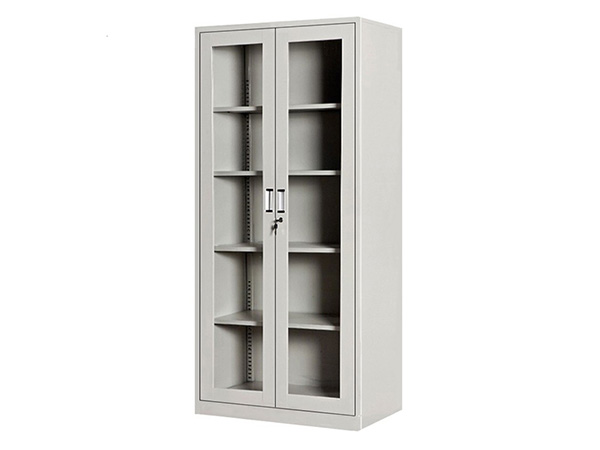 Glass door steel storage Cabinet