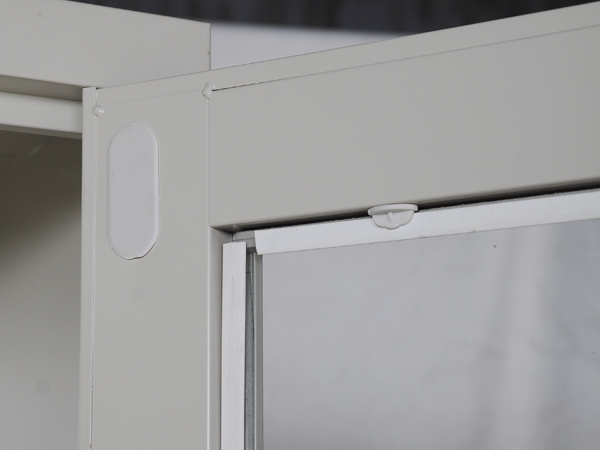 Glass door steel storage Cabinet
